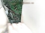 牛逼主播楠楠野外露出勾引摩的司机打野战