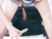 电动假屌骑坐插穴掰开看洞洞很小爸爸操我