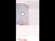 骚气冲天 口交深喉舔屁眼骚话叫床表情炸裂 好爽好舒服 小哥插完骚逼