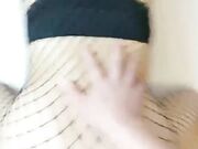 丝袜肥臀小嫩逼侧入鸡巴打桩直到内射