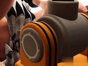 科幻实验室艰难性爱金发女郎被干到尖叫