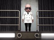 在实验室里与一个性感大学生女孩捆绑性爱