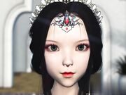 美丽年轻女王被一个绿色怪物狠狠地爆草一把