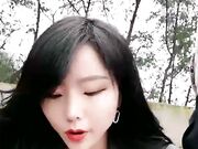 户外野战玩弄各式侧入站立高潮不间断