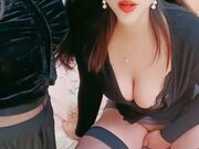 丝袜高跟露脸风骚好姐妹口交大鸡巴揉奶玩逼