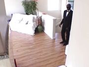 泰瑞 威格尔表现出她对黑人巨根的热爱