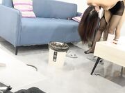 大长腿美乳 穿上黑丝沙发后入 小马拉打车 搞的多是水2