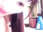 主播琴宝儿居家客厅大胆裸播