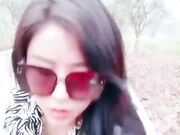 爆乳户外美娇娘性感情趣诱惑公园勾引散步路人 马路中央爆菊口爆激情潮吹