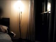 空姐制服黑丝诱惑，大白天趴着阳台草呻吟超刺激