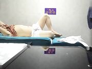 探访按摩店 城中村养生馆 老板娘拍摄与按摩客人之间的操逼啪啪啪