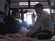 清纯女学生被恶臭中年大叔连续内射2