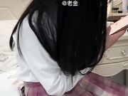 约炮大学极品大二校花 超级反差婊与男友性爱泄露 可盐可甜JK装做爱