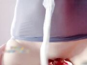 出轨人妻 背着老公偷情操逼给废物老公打电话说正在自慰