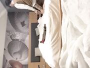 PUA白嫖 勾搭大长腿网红模特带去酒店想要强上结果妹子生气了