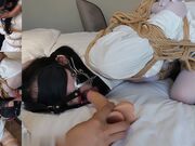 亚裔大奶美女身材丰满火辣吃鸡乳交热衷于取悦大屌上位骑乘被大肉棒抽插小骚穴娇喘不停精液射逼口非常满足