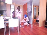 体验不一样的性爱边草边包饺子