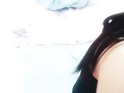 炮机插穴喷水插完还得哄孩子