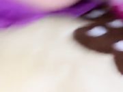 淫荡巨乳面具熟女深喉口交双人秀