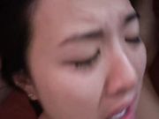 美女留学生李美静被洋大屌男友抓着头发猛插