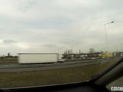 车震 约操黑丝狂放路边野鸡 不小心内射中出特别爽