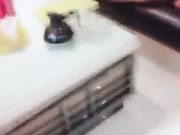 广场勾搭个妹子去KTV唱K叫来两个兄弟在沙发上轮干妹子