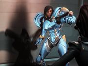 被俘虏的女战士沦为女性奴