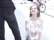 美国变态夫妻户外酒吧调教大奶性奴肛交口爆