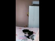 爆乳少婦黑絲情趣小秀鋼管舞掰穴自慰