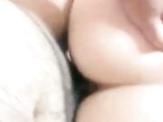 情趣连体网衣用跳蛋自慰一番再上位骑乘后入