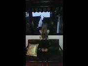 排骨哥小白扮客户约草长得有点像李小璐的长靴短裙小野模