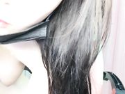 高颜值大白美乳白虎妹子双人啪啪上位骑乘呻吟跳蛋