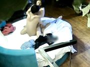 学妹与男友疯狂啪啪从炮椅上干到床上