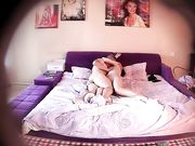 怀旧电影主题酒店TP白发大叔好福气啊泡到个这么年轻的骚小三玩得真带劲不输年轻小伙