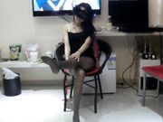 豪哥酒店操极品黑丝模特女友无水印高清第一部，黑丝嫩足足交后撕破丝袜捆住手暴力插入射一屁股