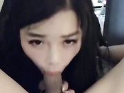 高颜值‘黑美人’TS雨诺，过年了和直男互相吃鸡巴