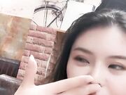 骚气外漏极品美女理发店勾引发型师激情啪啪操 关店直接开操