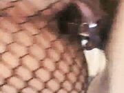 极品白虎巨乳美女〖草莓熊〗深夜回馈粉丝约炮 黑丝网状情趣套装