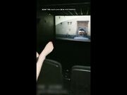 电影院深夜场啪啪台下小情侣激情啪啪包场做爱劲爆刺激