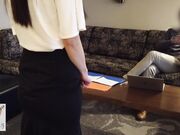 【Peach桃子】不穿内裤入职行政助理 遇到霸道上司露出母狗天性被调教后狠操