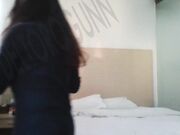 进出口公司皮肤光滑白嫩离异丰满少妇为了升职用肉体勾引洋主管开房疯狂造爱