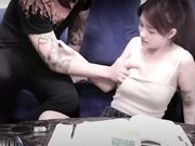 剧情毛片教师系列【老师我还要】高颜值大波美女被猥琐家教男老师多体位爆操颜射