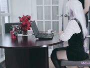 香港网红美少女闺蜜《马苏儿》劲爆新作 和表妹茶话会时间停止 无套抽插内射