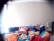 酒店偷拍刚睡醒的纹身男一把抓住美女的大奶子后各种姿势来一炮 奶子又圆又大