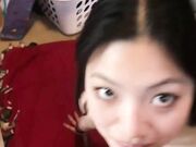 清纯大眼留学生被大鸡鸡第一视角后入口爆